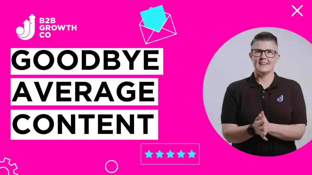 GOODBYE AVERAGE CONTENT BLOG HEADER