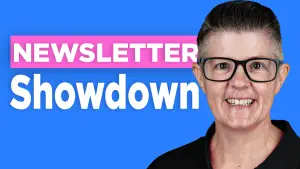 NEWSLETTER SHOWDOWN MICHELLE J RAYMOND LINKEDIN EXPERT