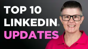 TOP 10 LINKEDIN UPDATES MICHELLE J RAYMOND LINKEDIN EXPERT