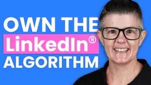 WORKING THE LINKEDIN ALGORITHM LINKEDIN EXPERT MICHELLE J RAYMOND