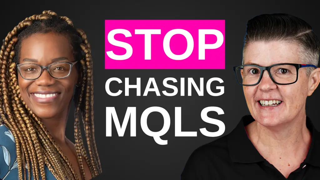 STOP CHASING MQLS LINKEDIN EXPERT MICHELLE J RAYMOND
