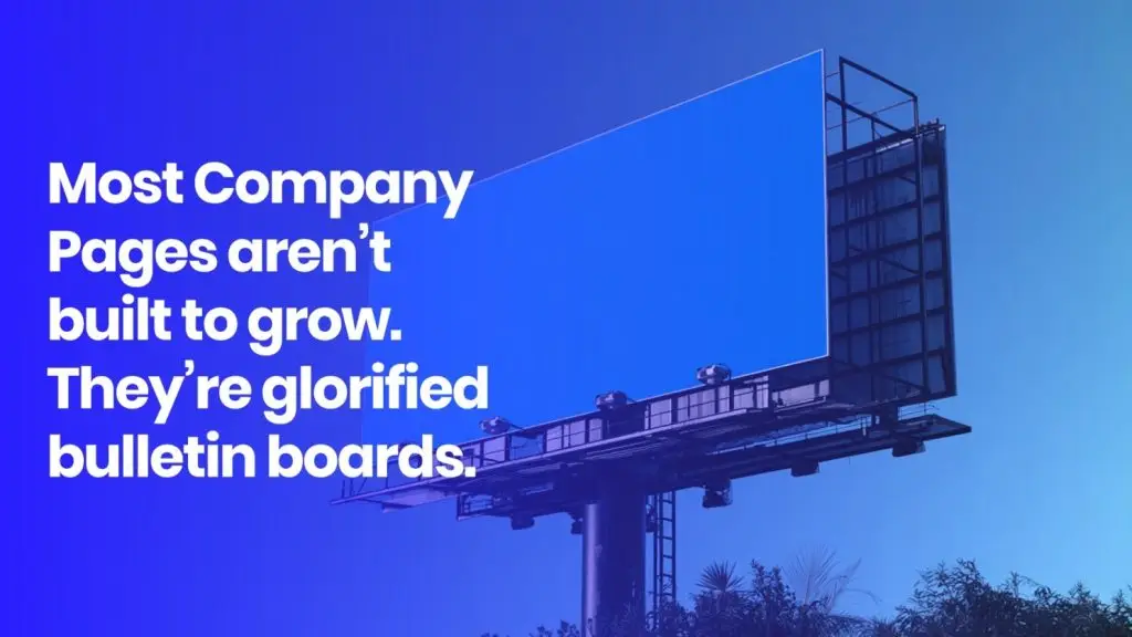 MOST LINKEDIN COMPANY PAGES ARE GLORIFIED BULLETIN BOARDS LINKEDIN EXPERT MICHELLE J RAYMOND