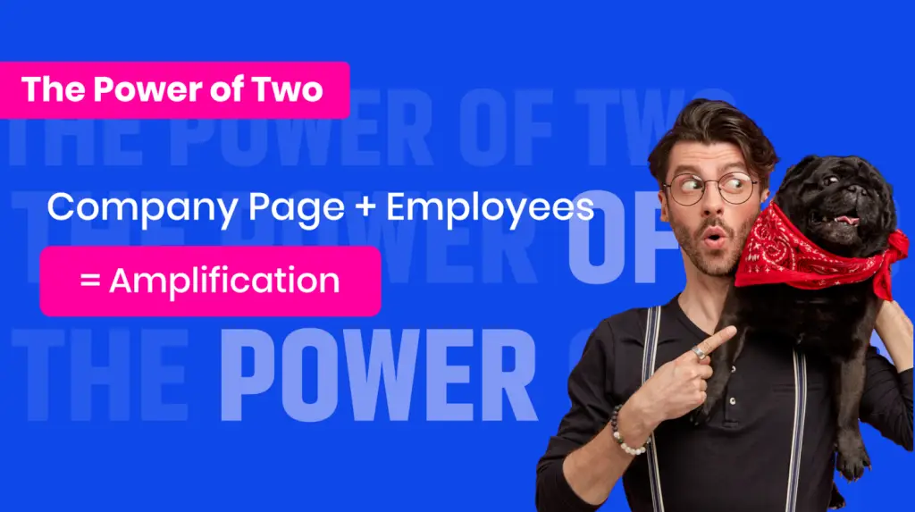 THE POWER OF TWO LINKEDIN COMPANY PAGE AND EMPLOYEE ADVOCACY MICHELLE J RAYMOND LINKEDIN EXPERT